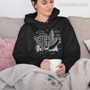 Hoodie Chicago Icons 32
