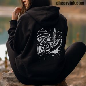 Hoodie Chicago Icons 4