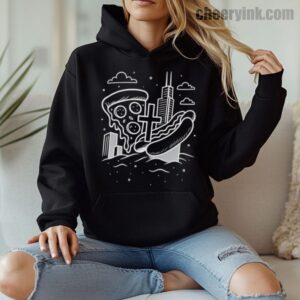 Hoodie Chicago Icons 8