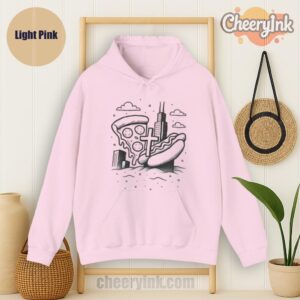 Hoodie Chicago Icons Light
