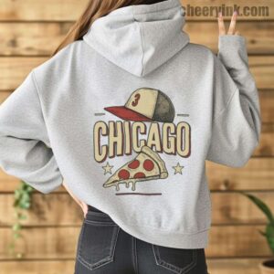 Hoodie Chicago Pizza Baseball 14