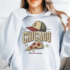 Hoodie Chicago Pizza Baseball 15