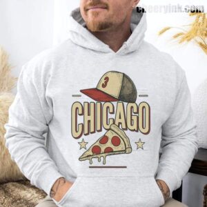 Hoodie Chicago Pizza Baseball 29
