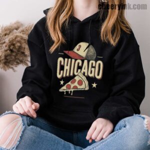 Hoodie Chicago Pizza Baseball 33