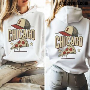 Hoodie Chicago Pizza Baseball 5