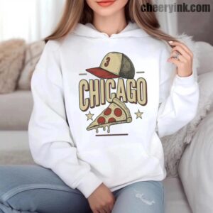 Hoodie Chicago Pizza Baseball 6