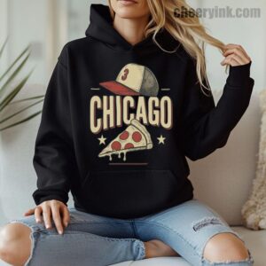 Hoodie Chicago Pizza Baseball 8