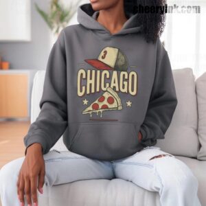 Hoodie Chicago Pizza Baseball 9