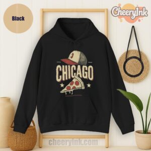 Hoodie Chicago Pizza Baseball