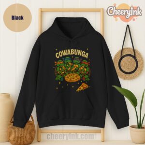 Hoodie Cowabunga Black