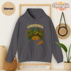 Hoodie Cowabunga Charcoal
