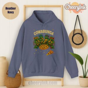 Hoodie Cowabunga Heather Navy