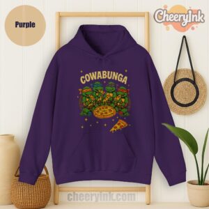 Hoodie Cowabunga Purple