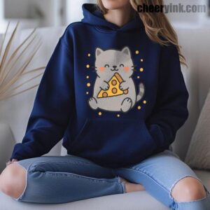 Cute Cat Pizza Hoodie