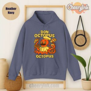 Hoodie Don Octopus Heather