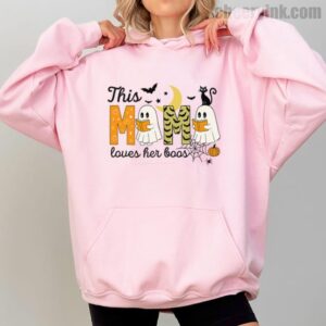Hoodie Happy Halloween Mama Boo 2