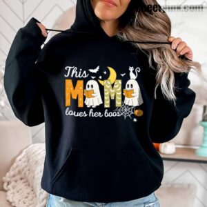 Hoodie Happy Halloween Mama Boo 3