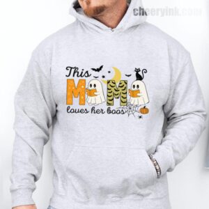 Hoodie Happy Halloween Mama Boo 31