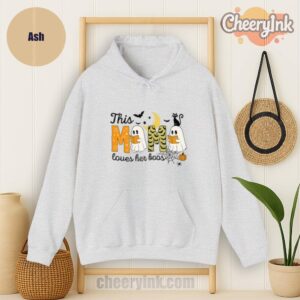 Hoodie Happy Halloween Mama Boo