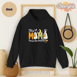 Hoodie Happy Halloween Mama Boo