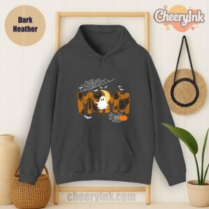 Hoodie Happy Halloween Mama Boo Favorite Dark