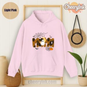 Hoodie Happy Halloween Mama Boo Favorite Light