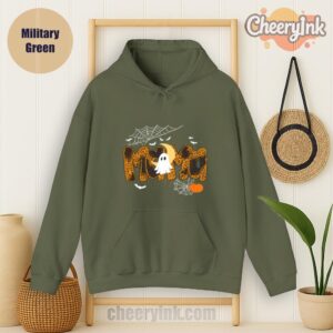 Hoodie Happy Halloween Mama Boo Favorite Military