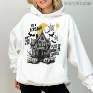 Hoodie Happy Halloween Scream House 1