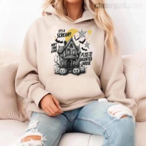 Hoodie Happy Halloween Scream House 11