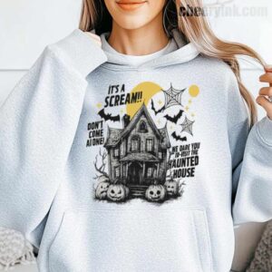 Hoodie Happy Halloween Scream House 15