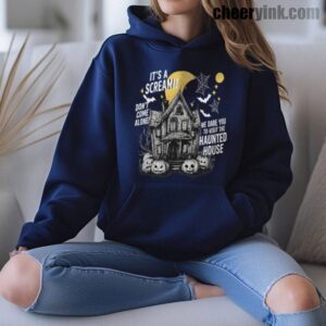 Hoodie Happy Halloween Scream House 16