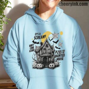 Hoodie Happy Halloween Scream House 18