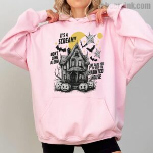 Hoodie Happy Halloween Scream House 2