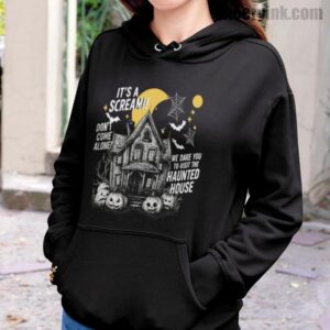 Hoodie Happy Halloween Scream House 20
