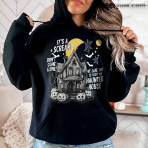 Hoodie Happy Halloween Scream House 3
