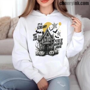 Hoodie Happy Halloween Scream House 6 Hoodie