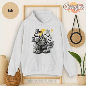 Hoodie Happy Halloween Scream House