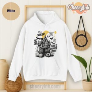 Hoodie Happy Halloween Scream House