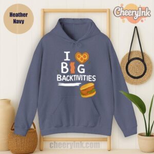 Hoodie I Love Big Backtivities Heather
