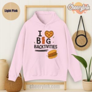 Hoodie I Love Big Backtivities Light