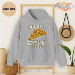 Hoodie One Bite Pizza Sport
