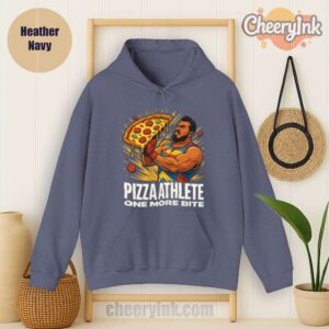 Hoodie Pizza Athlete Heather