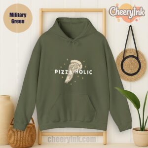 Hoodie Pizza Holic Military