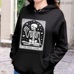 Hoodie Skeleton Pizza Lover 20