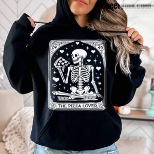Hoodie Skeleton Pizza Lover 3