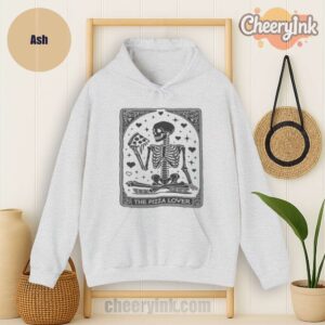 Hoodie Skeleton Pizza Lover