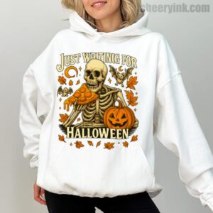 Hoodie Skeleton Pizza Lover Halloween 1