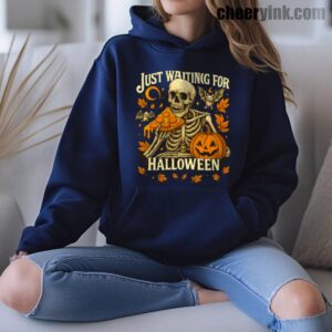 Hoodie Skeleton Pizza Lover Halloween 16