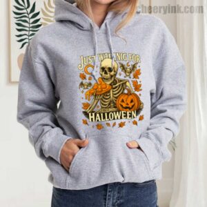 Hoodie Skeleton Pizza Lover Halloween 21
