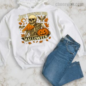 Hoodie Skeleton Pizza Lover Halloween 34